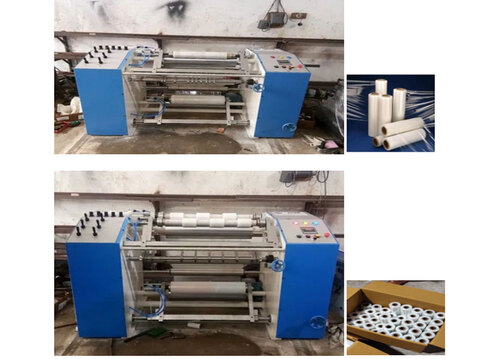 Stretch Film Rewinding Machine